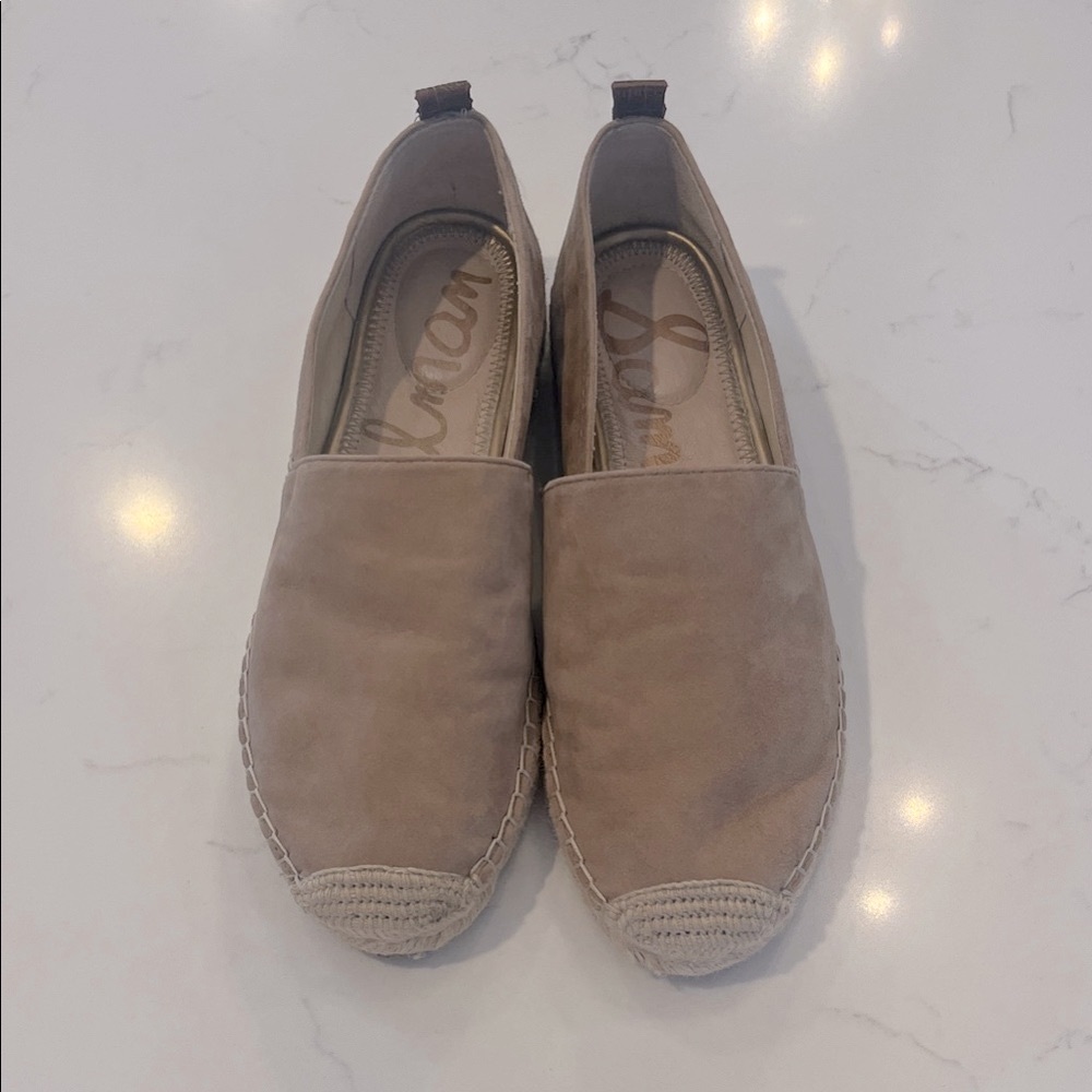 Sam Edelman Tan Espadrille Flats - Picture 2 of 7